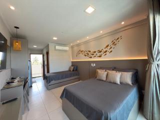 FLAT DE LUXO vista piscinas, Praia de Muro Alto - Malia Beach - 1