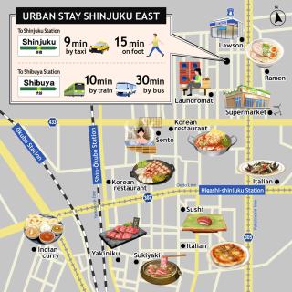 新宿駅徒歩15分! キッチン&洗濯乾燥機完備で 東京ライフを満喫しながら快適ロングステイ - 7