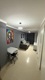 Apto completo a 1 rua da praia com ar condicionado - 1