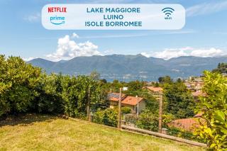 "Panorama sul Lago" Lake Maggiore, Free Wifi Netflix and Tennis - 0