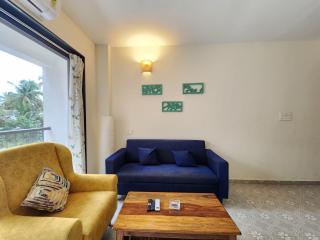 Luxury 1 BHK Serviced Apartment with Gym, Pool & Modern Amenities - 5 Minutes to Candolim Beach - 3