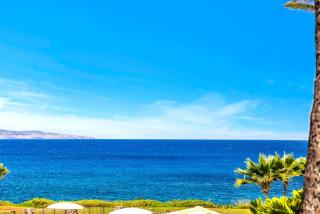 NEW KBM Resorts FREE CAR Kapalua Bay Villas Ocean View 1-Bedroom condo steps to beach with spacious lanai KBV-24G3 - 0