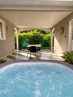 villa familiale avec piscine privée aux trois ilets - 2