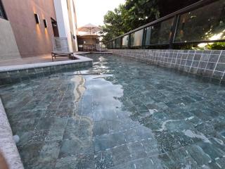 Flat 100m da praia, piscina, churrasqueira e sauna BY Oasis Ferias - 5