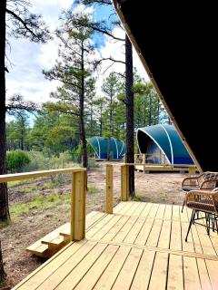 Glamping Tent with AC at Manzano Retreat - 7