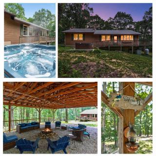 20 acres w Private Pavilion, Fireplace & Fire Pit - 0