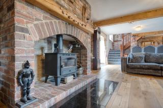 The Barn & The Log Cabin, Sleeps 12, 2 Hot Tubs, Near Durham & Bishop Auckland - 1