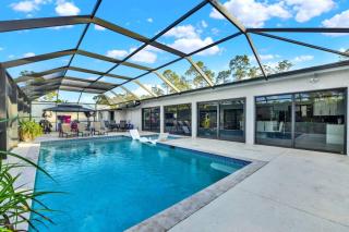 Naples Oasis Heated Pool Gazebo Grill Retreat - 9