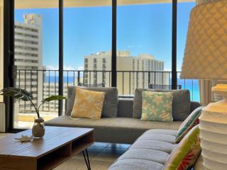 Ocean View with King Bed, Parking, & Walk to Beach - 1