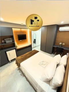 Melhores Flats - Charmoso, pertinho do mar - 0