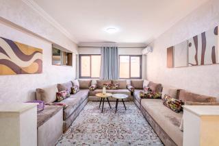 Stylish Apartment in Gueliz by Train & Majorelle - 9