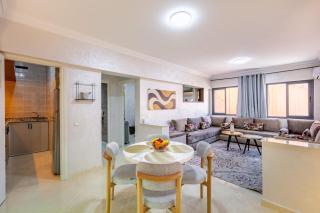 Stylish Apartment in Gueliz by Train & Majorelle - 7