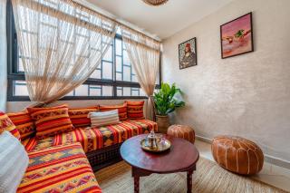 Cozy apartment, 2 bedrooms, 10 min from airport and Medina - 1