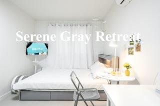 Serene Gray Retreat - 8 min walk from the subway station - 0
