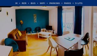 Close to Paris, Metro,RER, 6 People, PKG - 0