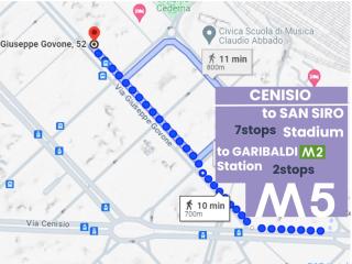 MilanoFlats - Govone - M5 500metri - Mailand - 8