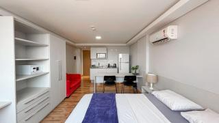 Flat Aconchegante no Centro, com Sofá e Geladeira - 3