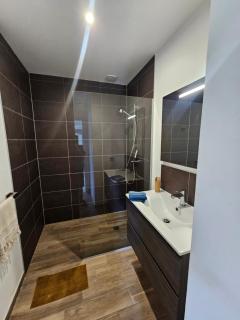 F3 entier de standing tout équipé vue mer, piscine partagée et parking souterrain - 7