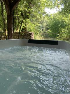 cabane lodge avec spa privatif - 9