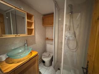 Studio cabine balcon vue montagne pieds des pistes - 6