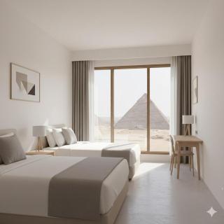 Pyramids A-Heaven Hotel and Rooftop Bedouin Tent - 2