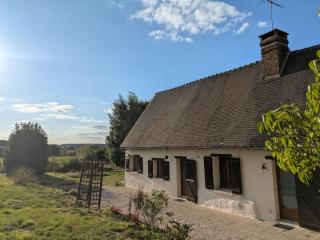 Charmante longère percheronne avec cheminée, jacuzzi et verger - 9
