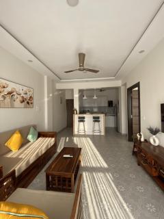 Chic 1BHK Modern Apartment with Gym, Pool & Amenities - 5 Minutes to Candolim Beach - 0