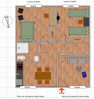 Appartement familial au bord de la Marne, jardin tropical , piscine, tennis, terrasse, parking gratuit proche Disneyland - 7