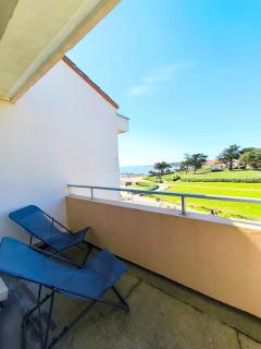 Les Goélettes - Studio avec terrasse vue mer - 0