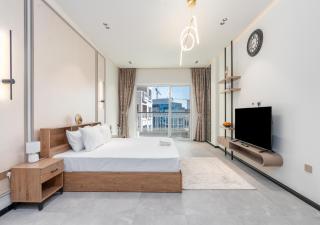 Burj View - Premium Studio - Near Dubai Miracle & Butterfly Garden- Arjan, Dubailand - 0