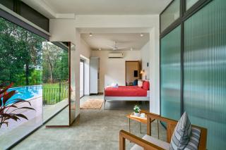 SaffronStays Ira - 3BR vegetarian pet-friendly villa with pool, gazebo & terrace glasshouse in Karjat - 2