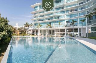 New 2BR APT - Beach Access - Pool - GYM - Jacuzzi - 0