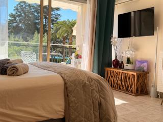 My Resid Appart Cannes Marina vue Piscine - 0