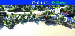 Chalet #11 Waterfront with Spa Fireplace Wifi & AC - 9