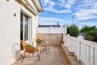 Maison cosy à 100 m de la plage, couple, famille, jardin, parking - 1