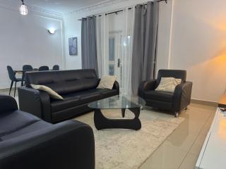 Appart meublé moderne WIFI,TV - Omnisports, Fouda - 8