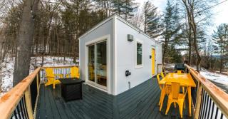 Modern Tiny House with hot tub & river near Stowe - 5