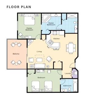 2BR Full Kitchen, Sleeps 8, 5 nights minmax Dec 8-13 - Club Wyndham Grand Bonnet Creek in Disney Gates - 9