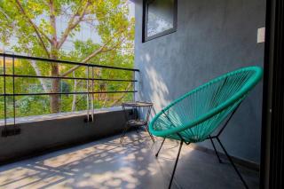 JM 202 Capitalia 1BR Terrace Style and Photogenic Escandon - 2