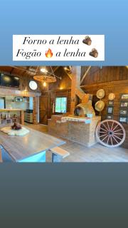 Chalé Cabana Sítio na Serra para amigos e familiares com Piscina - 4