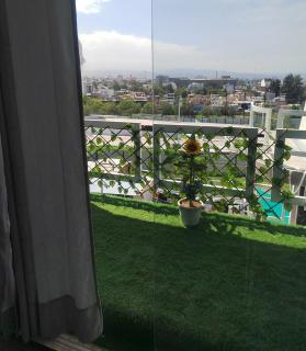 Estudio Funcional con Cama Queen, Cocina y Terraza - 6