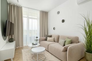 Pistachio Apartament z Balkonem w Nowoczesnej Inwestycji z Basenem & Tarasem by Noclegi Renters - 0