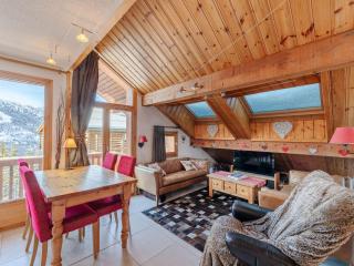 Appartement cosy 6 pers à Méribel, proche pistes et commerces, cheminée, wifi - FR-1-411-945 - 2