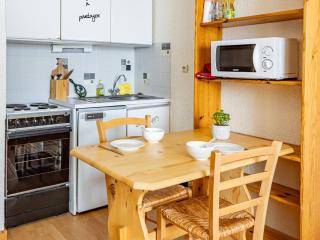 Studio lumineux 4 pers proche pistes, TV, cuisine équipée - FR-1-807-103 - 2