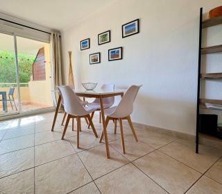 Vue piscine Appartement sympa - Valras-Plage - 6