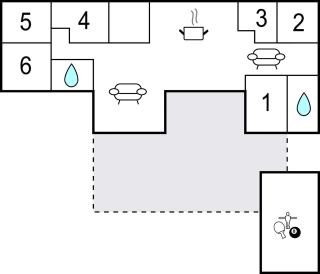 6 Bedroom Awesome Home In Glesborg - 1