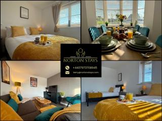 Spacious 5-Bed Home in Birstall - Sleeps 13 - Free Parking- WiFi - Patio - Garden - Meadow Views - 0