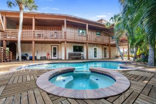 Poolside Paradise Steps from the Sand - 1