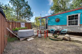 Walk to Lake Travis Austin Tiny Home with Hot Tub! - 0