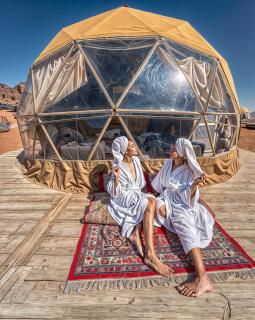 WADI RUM STAR LOTE LUXURY CAMp & BUBBLES ROOM - 0